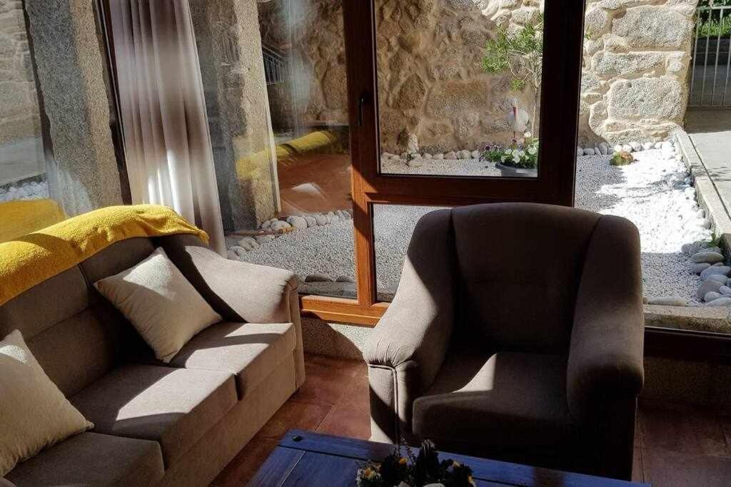 Casa Cuadrantecasa De Piedra En Playa De Carnota Villa Pedrafigueira Ngoại thất bức ảnh