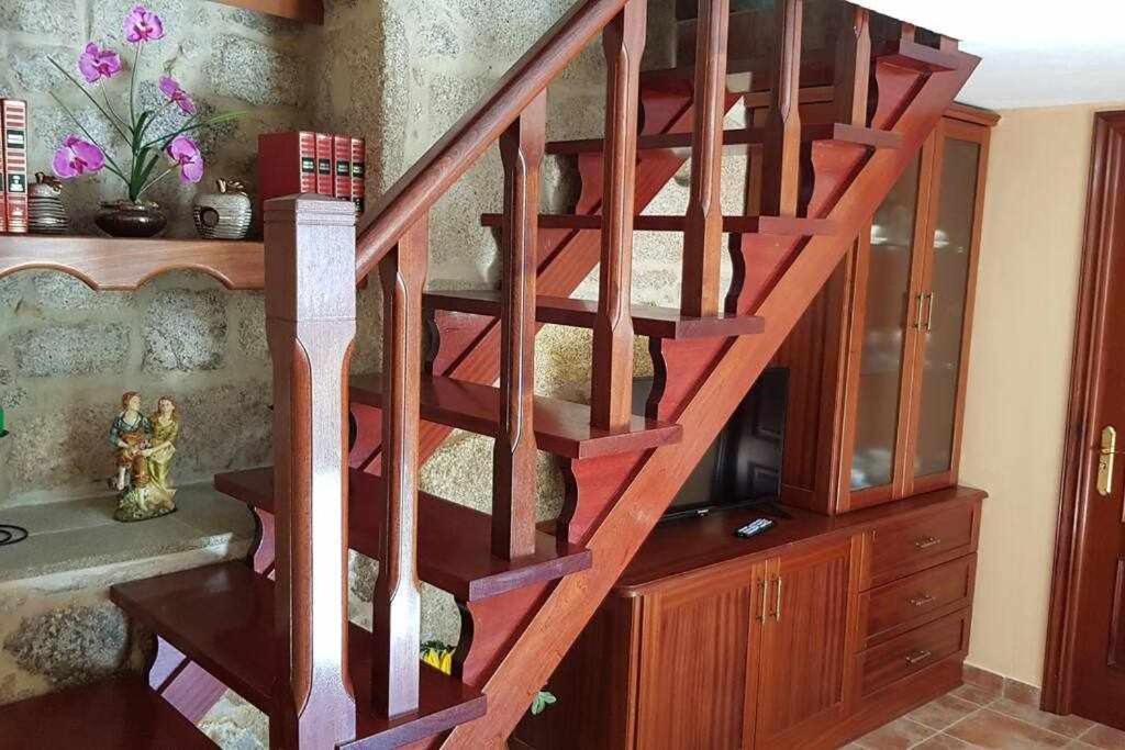 Casa Cuadrantecasa De Piedra En Playa De Carnota Villa Pedrafigueira Ngoại thất bức ảnh
