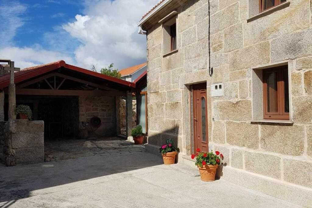 Casa Cuadrantecasa De Piedra En Playa De Carnota Villa Pedrafigueira Ngoại thất bức ảnh